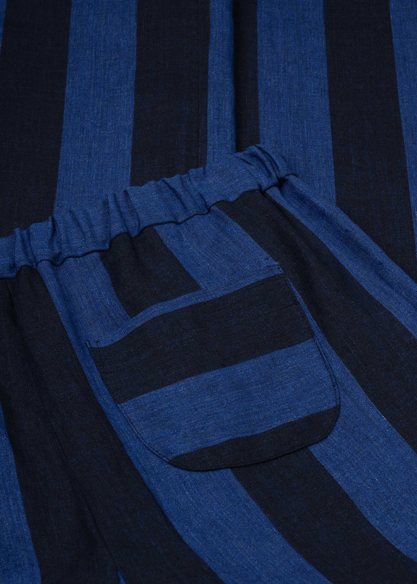 Striped Linen 'Easy Pants'
