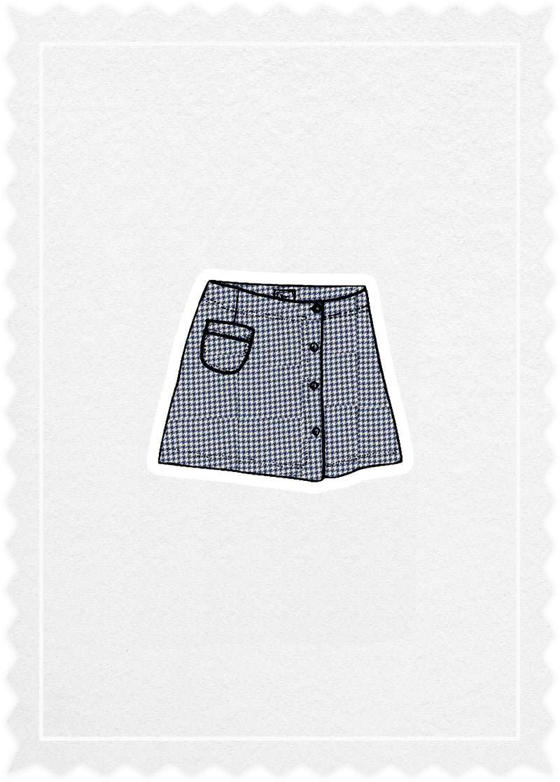Linen 'Franzesin Skirt'
