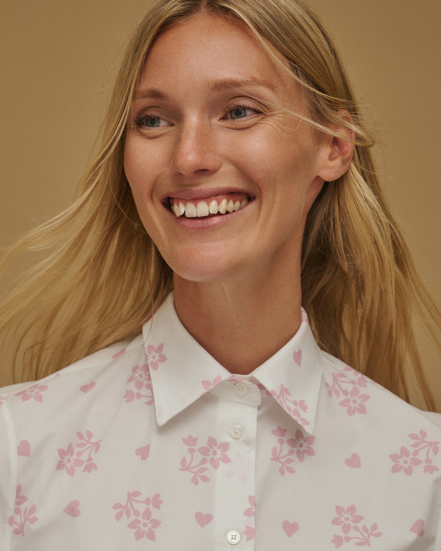 Flower Print 'Woman Shirt'
