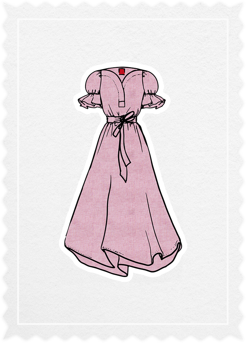 Herringbone 'Prinzessin' Dress