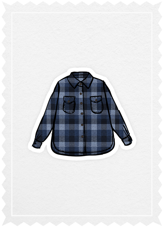 "Overshirt" in Harris Tweed