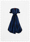 Striped Linen 'Prinzessin' Dress